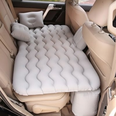 Matelas gonflable pour voiture - 135 x 50 x 82 cm - Blanc France