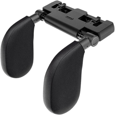 Oreiller de voyage AutoRelaxHead noir à mémoire de forme pour un confort cervical optimal en voiture