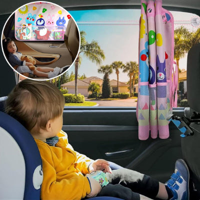 pare soleil rideau pratique bebe contemplan exterieur voiture