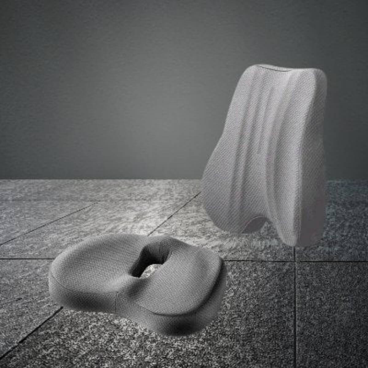 Coussin ergonomique CoccyxReliefHip maintenir un alignement postural idéal