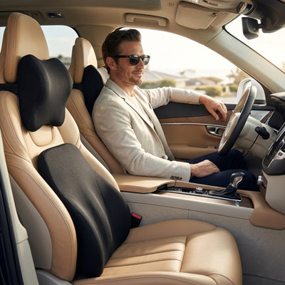 Coussin lombaire pour voiture |Ergonomique