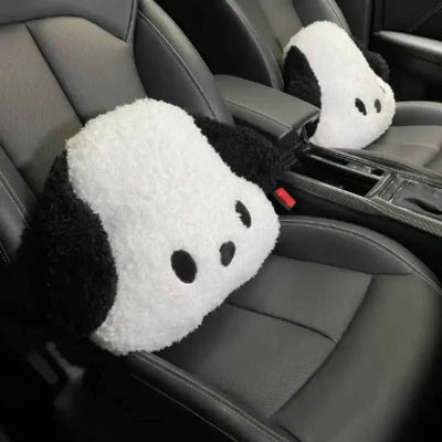 coussin lombaire voiture en peluche doux et confortable