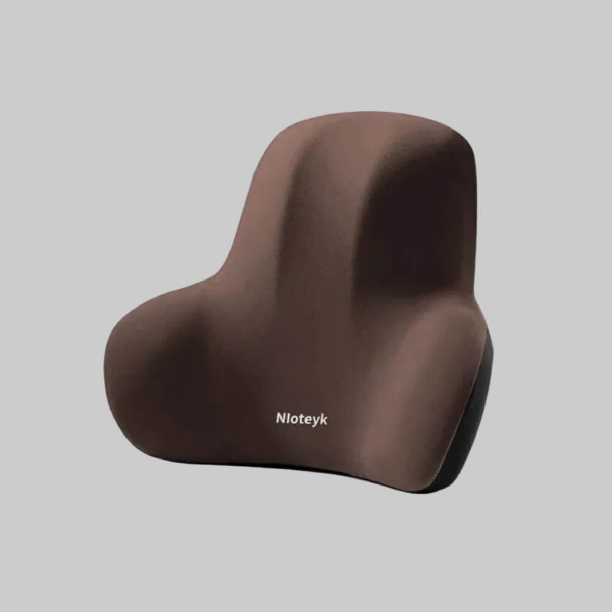 coussin lombaire voiture marron