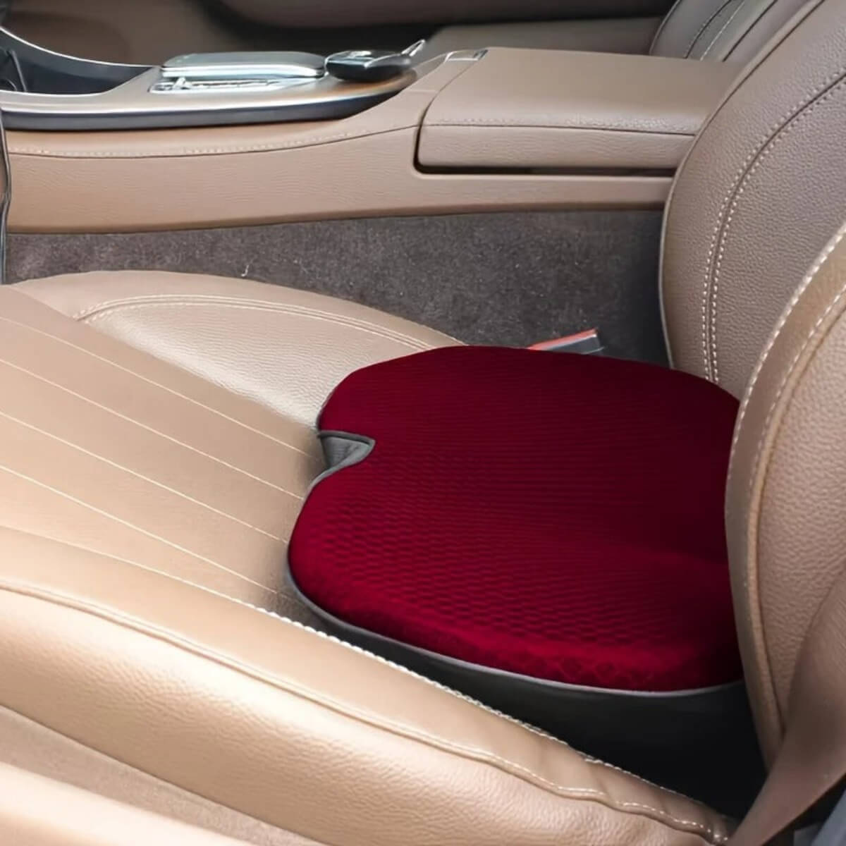 coussin pour voiture ergonomique. adieu douleurs lombaires, inconfort fatigue