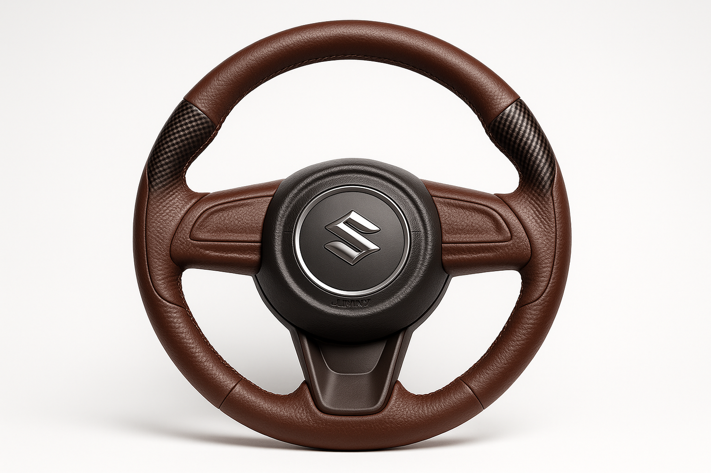 Couvre volant marron