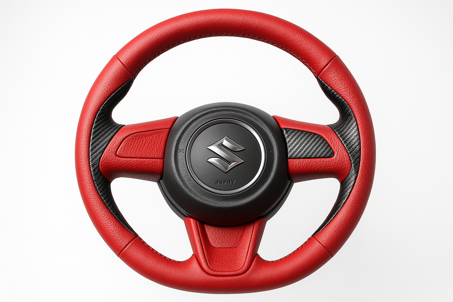 Couvre volant rouge