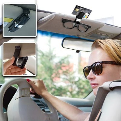 Ătui Ă lunettes Fastclip pour pare soleil protection idĂ©ale lunette voiture