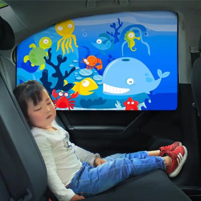 pare-soleil-voiture-enfants-bebe-Protection-magnetique-fenetre-laterale