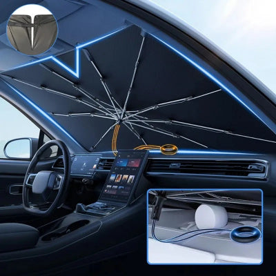 pare-soleil-voiture-parapluie-utilisation-simple-sans-encombrement-Facile-rangement