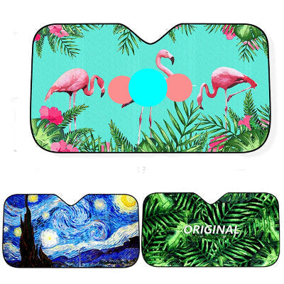 pare-soleil-voiture-pare-avant-voiture-inspirĂ©-cĂ©lĂšbre-Ćuvre-Vincent-Van-Gogh-fabriquĂ©-pour-voitures-camions-berlines-SUV