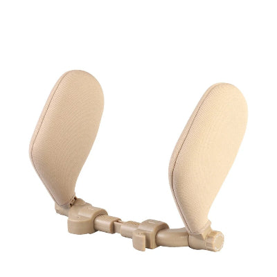 oreiller pour voyage beige