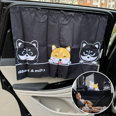 pare soleil latéral voiture installation facile et simplifie