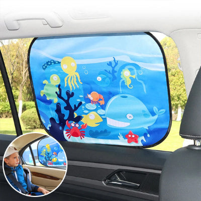 pare soleil voiture bebe barrière efficace contre les dangers visible