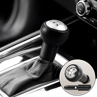 pommeau de levier de vitesse ronde finition chrome