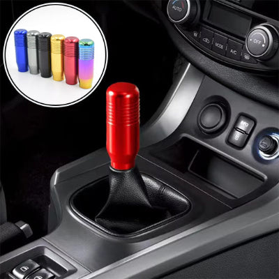 pommeau de vitesse aluminium rouge
