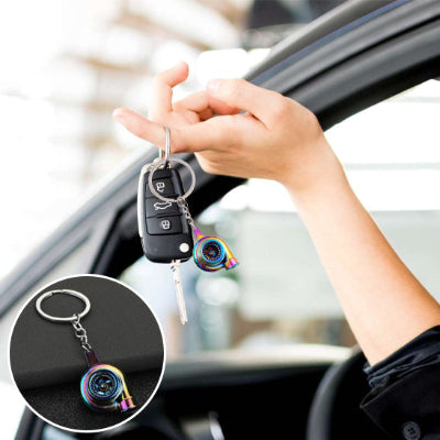 porte clé turbo qui éveille la passion automobile