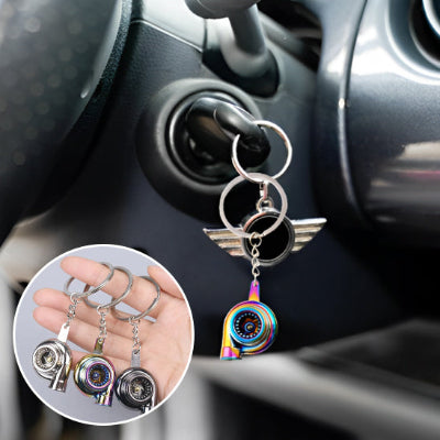 porte clé turbocompresseur une touche personnalisée pour votre intérieur de voiture