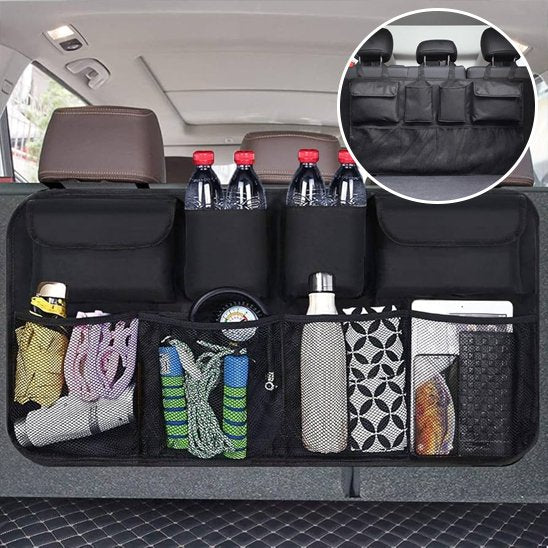 Rangement coffre voiture OrganizPro ⹠pratique révolutionne vos voyages met ordre