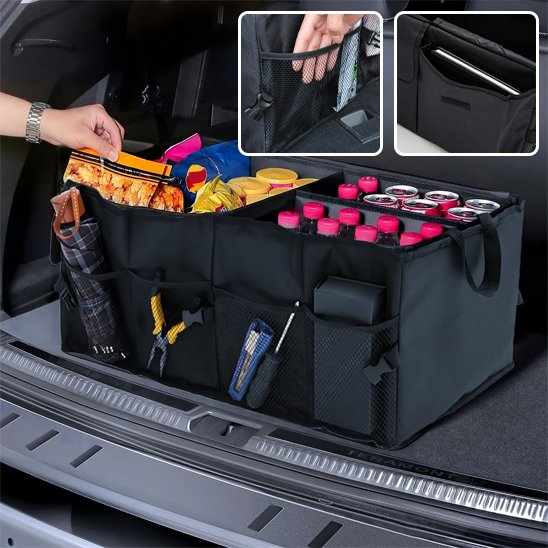Rangement coffre voiture PliSecure âą ordre qui simplifie votre quotidien
