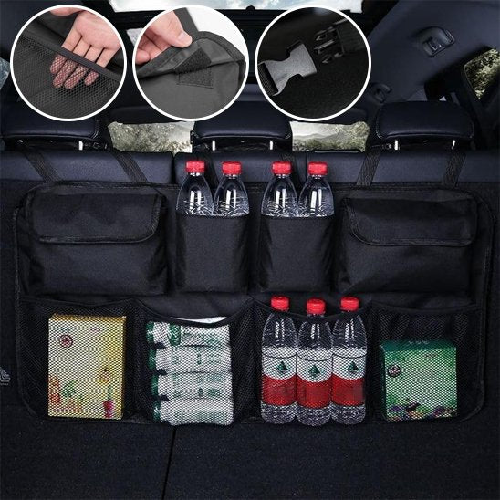 Rangement coffre voiture OrganizPro ⹠robuste durabilité exceptionnelle