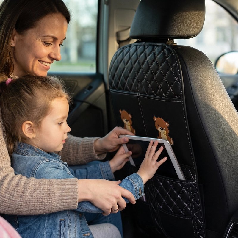 Rangement jouet voiture petites pochettes adaptées