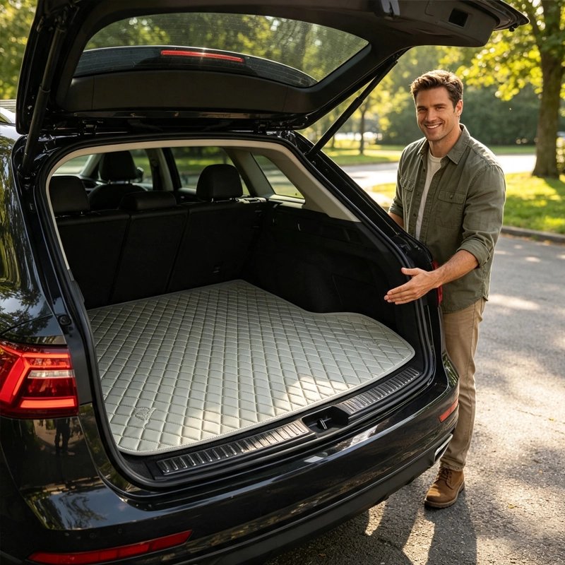 Tapis de coffre de voiture préserve la moquette d'origine