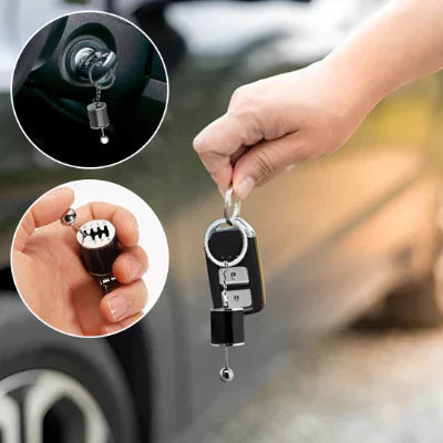 porte-clés levier de vitesse mini-réplique fonctionnel universel innovant