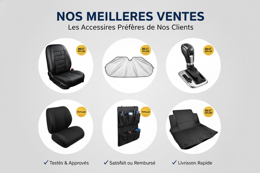 Accessoires essentiels road trip - Meilleures ventes pour voyage confortable en voiture