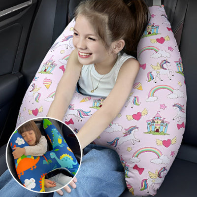 Coussin de voyage et oreiller de voiture polyvalent - confort multi-transport voiture avion train
