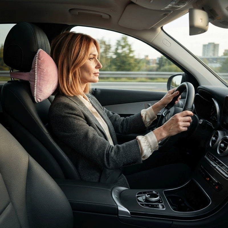 appui tete voiture universel animation confort automobile