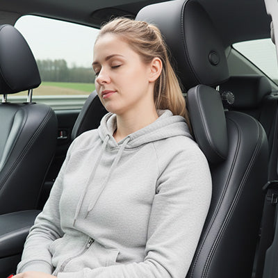 Appui tete voiture Ergonomique ajustable 360 degre
