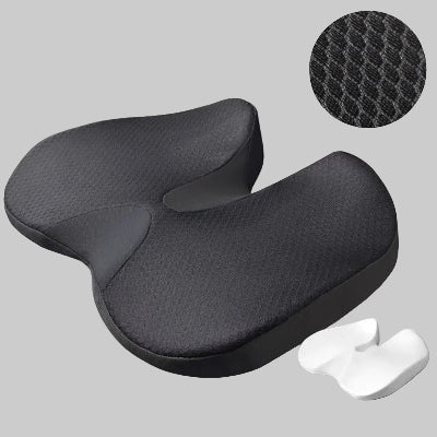 Coussin Siège Voiture Orthopédique  ComfortPlus mousse mémoire

