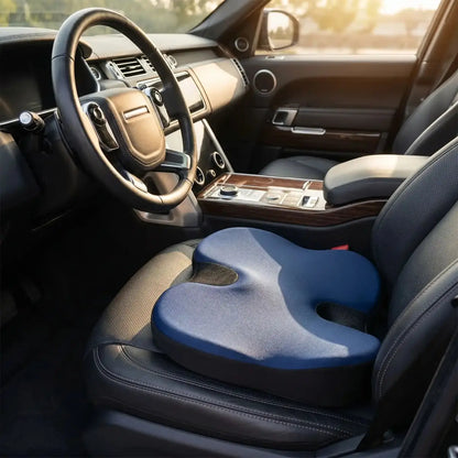 Coussin Siege voiture Orthopédique Confort Assise Longue Distance