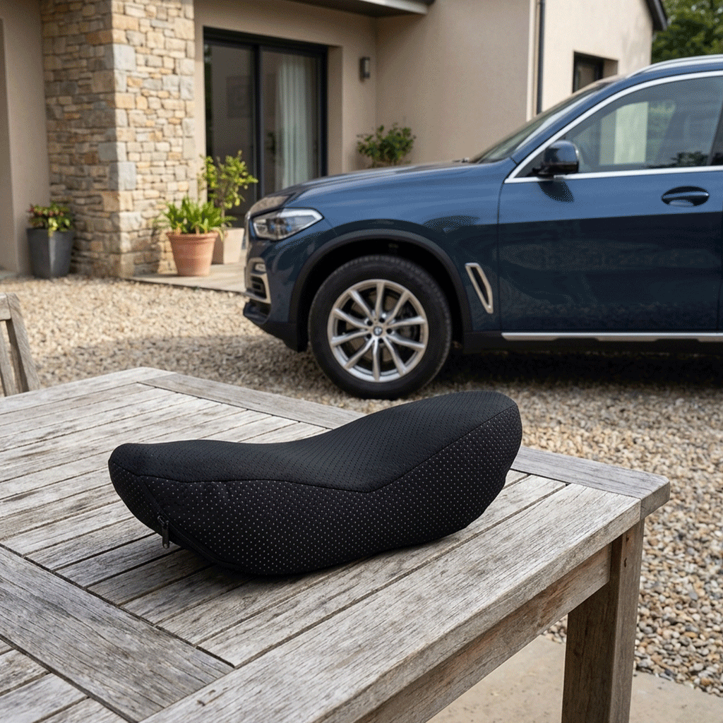 coussin pour voiture innovant animation confort automobile