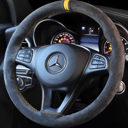 couvre volant en daim animation confort automobile