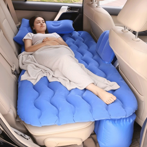 Matelas Pour Voiture Banquette Arrière | 2 Coussins Cervicaux 200kg