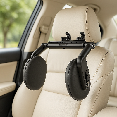 Oreiller de voyage AutoRelaxHead Confort famille en voiture