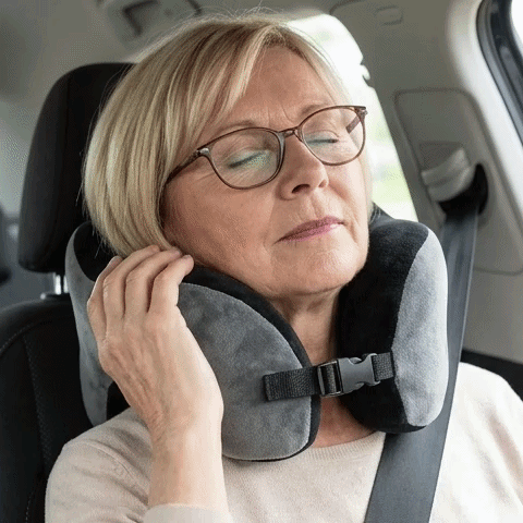 coussin nuque voiture doux animation confort automobile 