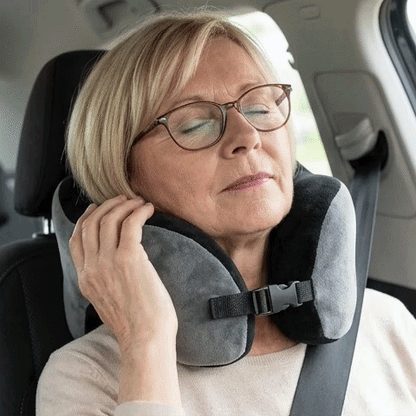coussin nuque voiture doux animation confort automobile 