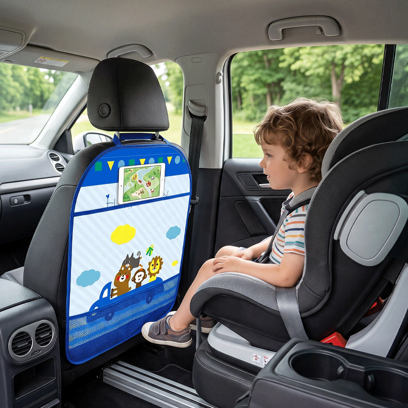rangement voiture enfant confortable animation confort automobile