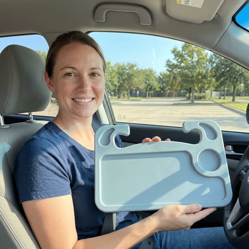 Plateau pour voiture volant animation confort automobile