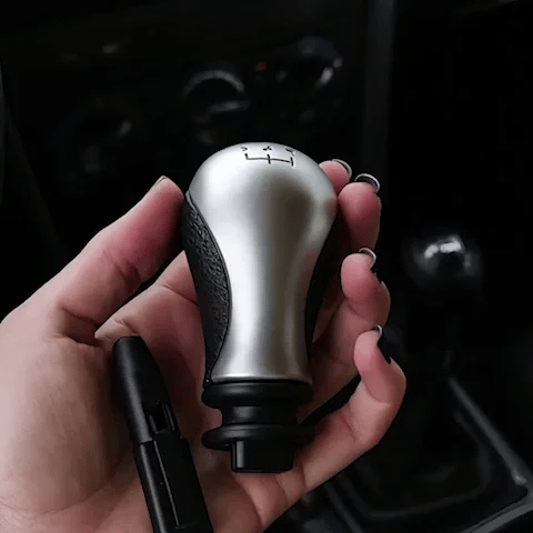 pommeau de levier de vitesses esthétique brosse animation confort automobile 