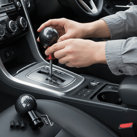 pommeaux de vitesse carbone animation confort automobile