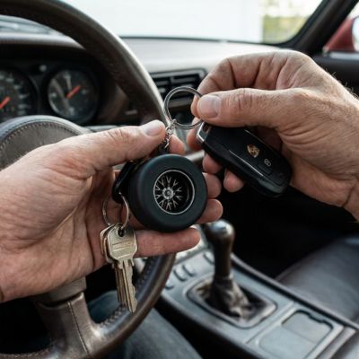 Porte clef voiture | Élégance Moderne