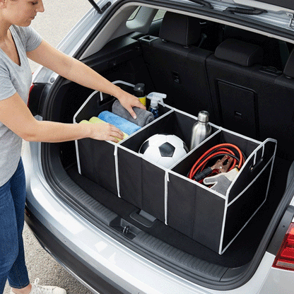 Rangement coffre voiture organisation professionnel et sportif animation confort automobile 