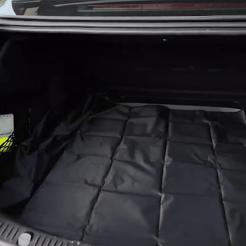 Tapis de coffre voiture antisalissures animation confort automobile