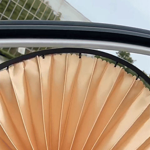 pare soleil magnétique animation confort automobile 