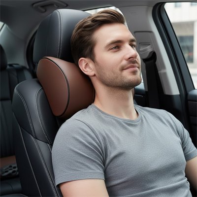 Appui tete voiture  Réduction des tensions musculaires du cou lors des trajets prolongés 