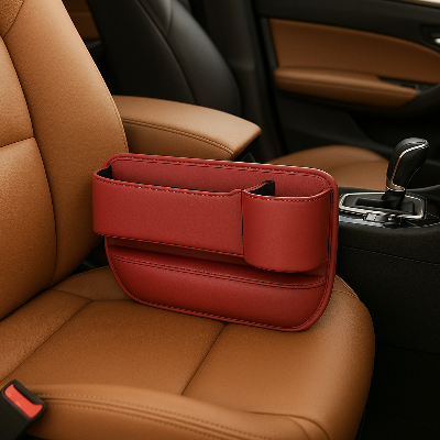 Boite pour rangement voiture routeforce organisateur puissant espace siège voiture 