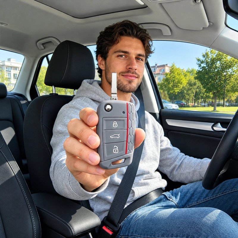 Coque de clé de voiture Légèreté ne gêne pas le transport dans la poche ou le sac